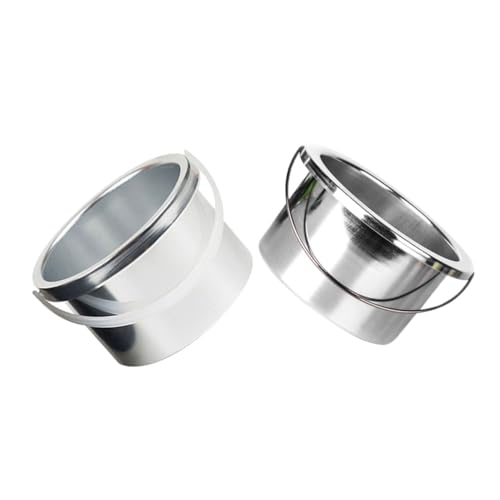 TOPPERFUN 2 Piezas Olla Interior de Calentador de Cera para Depilación Compatible con Máquinas de Derretir Cera Diseño Práctico y Seguro para Casa y Salón