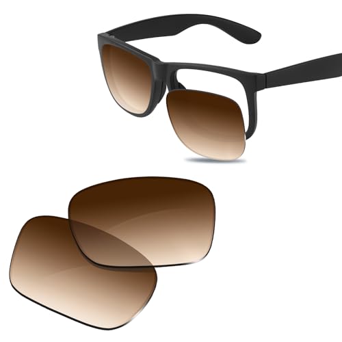 Image of 100% Precise-Fit Replacement Sunglass Lenses for Ray-Ban Justin RB4165 54mm