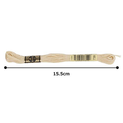 Image of DMC 6-Strand Embroidery Cotton Floss, Ultra Very Light Tan
