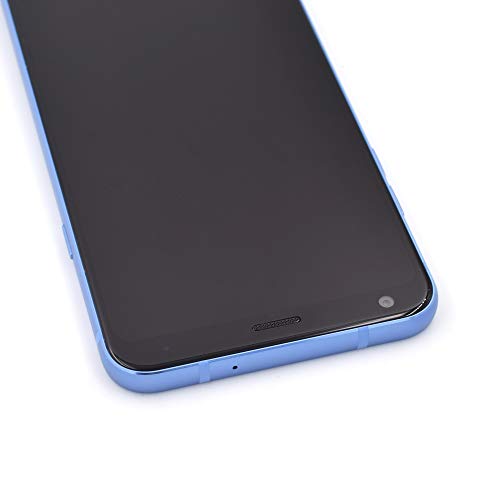 Image of LCD Digitizer Assembly with Frame and Flex Cable for USB Charger Port Headphone Jack Speaker Power Button Volume earpiece Motor Front Camera Compatible with LG Q7 Q7+ Q610 Q610EM(Lavender Violet)