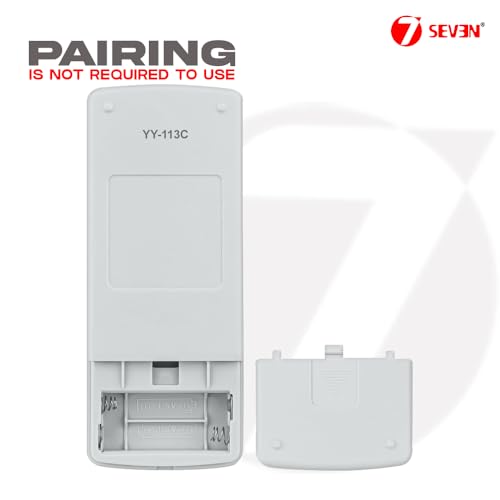 Image of 7SEVEN Compatible with O General AC Remote Control Model 113C Suitable for Split & Window 1 | 1.5 | 2 Ton Air Conditioner Remote - Match Remote Keys Exactly to Replicate Genuine Remote Function