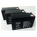 SPS Brand 12V 9Ah Replacement Battery for Liebert GXT3-72VBATT (Pack 3)