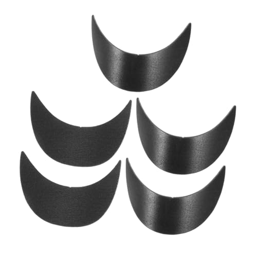 GALPADA Baseball Cap Shaper Insert 5pcs Set Hat Molder for Shaping Baseball Cap Hat Form for DIY and Repair Projects Black