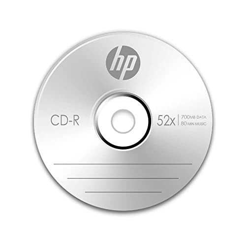 HP CD-R 700MB Premium Professional Recordable Blank Compact Disc 52x Speed (Pack of 10 Cake Box) - Image 2