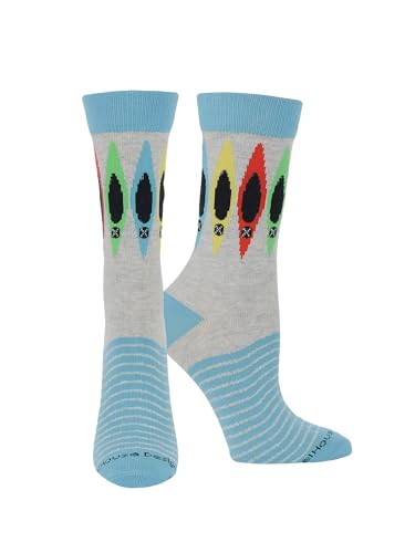 Image of WHD Outdoor Nature Lover Socks for Women & Men | Camping & Lake Life Gift | Novelty Forest Fan
