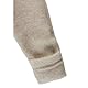 Mikk-line Walkjacke 74 Melange Offwhite | Oeko-TEX Standard 100 | Babyjacke mit Reißverschluss für Baby und Kinder | 100% Mulesing-Frei Merinowolle | Für Mädchen und Jungen | Umkehrbare Bündchen