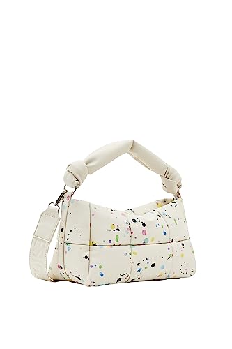 Sac à épaule bandoulière Desigual blanc écru petit sac à main femme