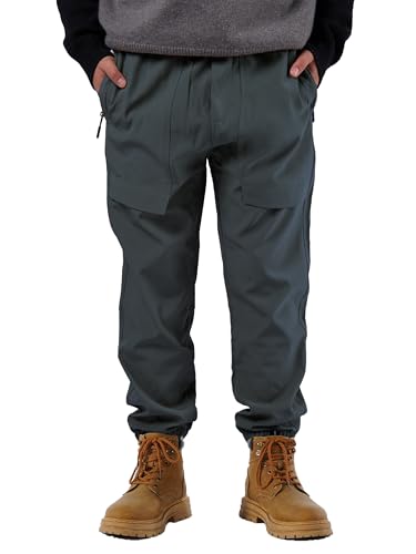 SERENYOU Kinder Jungen Wanderhose Wasserdicht Jogginghose Jungs Trekking Outdoor-Hose 146-152/Größe 150 Grau SERENYOU Kinder Jungen Wanderhose Wasserdicht Jogginghose Jungs Trekking Outdoor-Hose 146-152/Größe 150 Grau
