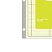 Staples 217844 Columnar Books 100 Pages Green 2/Pack (217844ABF)