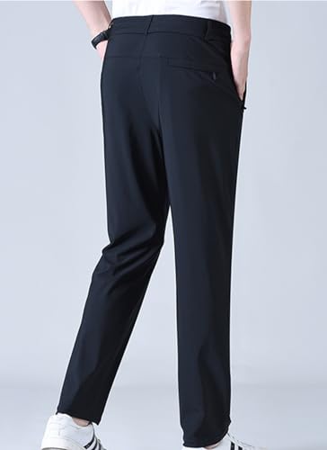 Airflexion Pants, Airflexion - Pull On Ice Silk Comfort Everyday Pants, Super Stretch Drawstring Jogger Pants with Pockets3