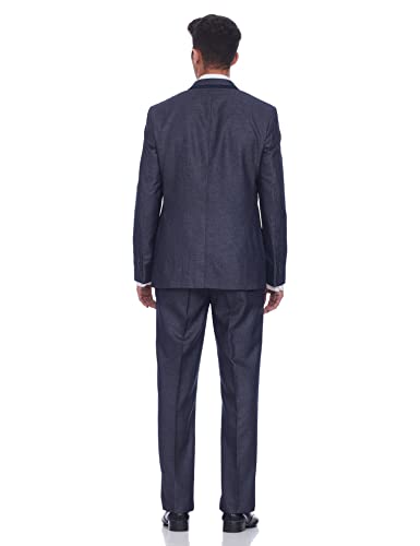 Image of Raymond Rayon Blend Men's Full Sleeve Contemporary FIT Medium Grey Formal Suit