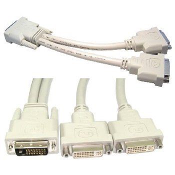 Cable-Tex DVI-D Dual Link Splitter Cable 20cm