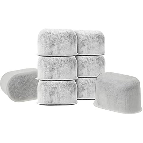 PureWater Filters Replacement Water Filter Cartridge, Charcoal Activated, Set of 8 Cover