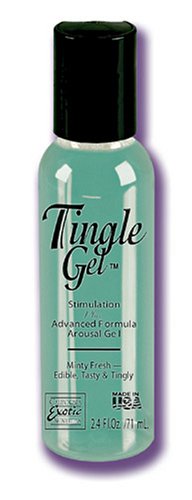 California Exotic Novelties Tingle Gel Advanced Formula Arousal Gel, 2.4 Fluid Ounces (Pack of 5)