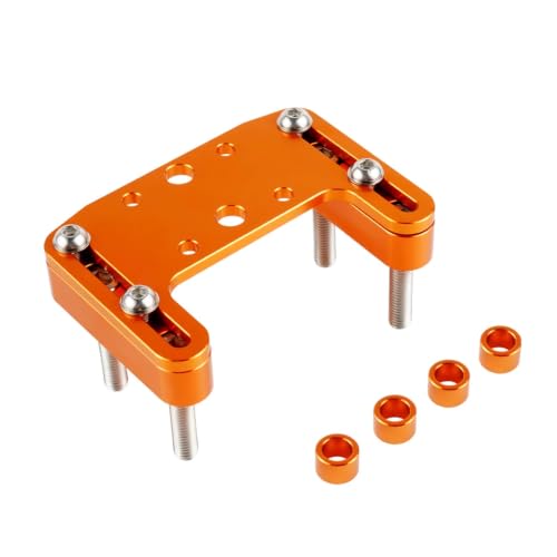 Fixation GPS moto robuste en aluminium orange pour FC FE TX 2014-2023