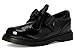 Dr. Martens Girls Polley II Bow J (Little Big Kid) Mary Jane Flat, Black, 2