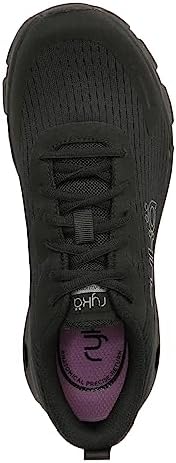 Ryka Womens Devotion LS Lace-Up Walking Shoe Black 7.5 M | Image 5