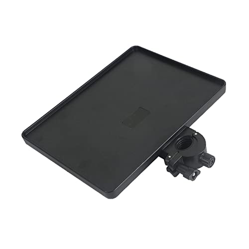 Tongdejing Bandeja de Soporte para Micrófono y Tarjetas de Sonido - Estante Ajustable Multifuncional para Transmisión en Vivo - Incluye Soporte para Teléfono