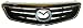 OE Replacement Mazda 626 Grille Assembly (Partslink Number MA1200164)