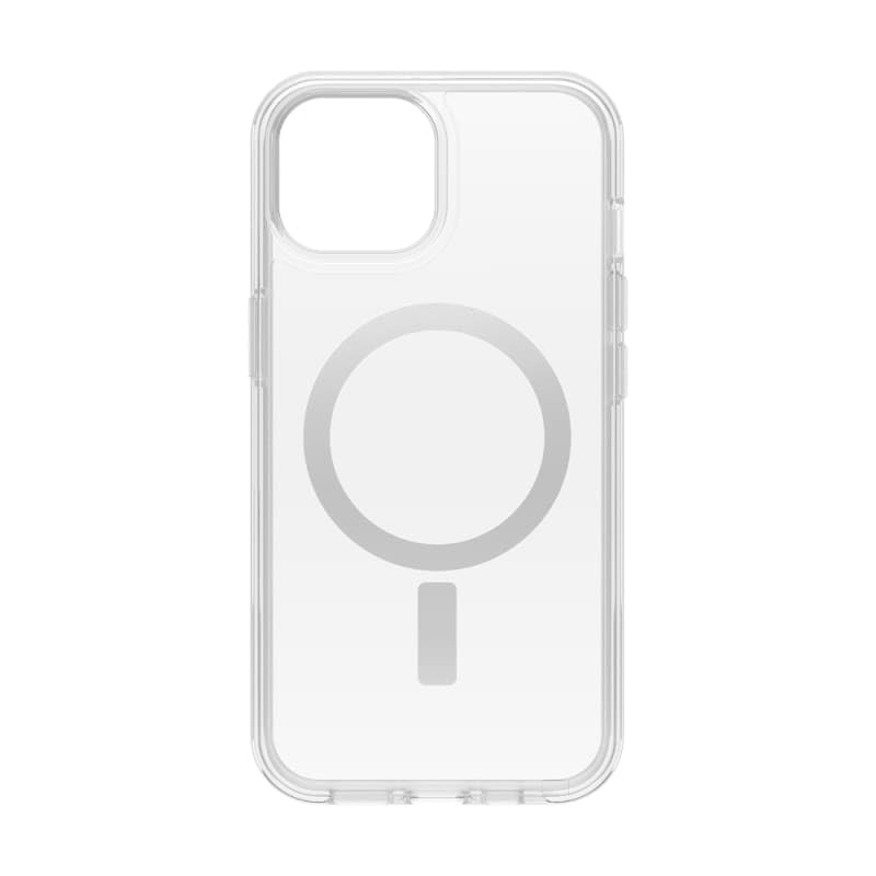 Ya en manzanajugosa.com: Otterbox Funda Symmetry Series Clear MagSafe para Apple iPhone 16e, 15, 14, 13, Resistente a Golpes y caídas, Funda Protectora Fina, Testada 3X con los estándares Militares anticaídas, Transparente
