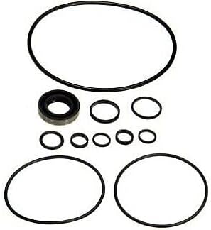 Replacement For Compatible With 7918 Edelmann Power Steering Pump Seal Kit New for Chevy Suburban Camaro Caprice