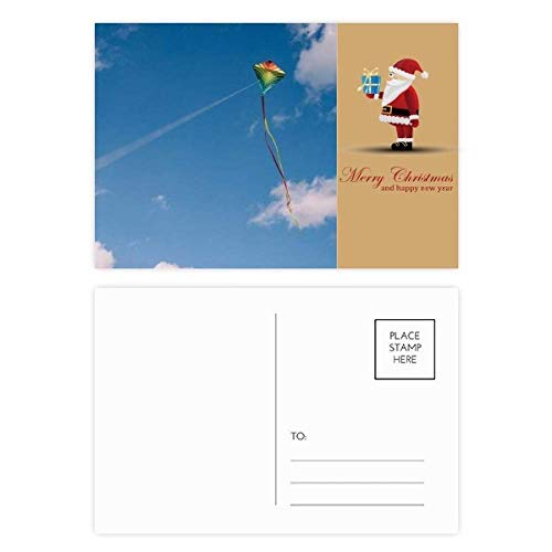 Cartes postales nuages bleus et blancs pour messages poétiques