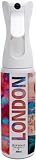 GLAMOUR PARFUM - Ambientador de Hogar Londres - 300 ml - Pulverizador con Aroma Floral y Amaderado - Ambientador Textil en Spray - para Pulverizar en la Cama o en Cortinas - Reutilizable