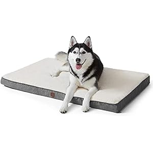 EHEYCIGA Cama Perro Ortopédica Grandes/medianos/pequeños, colchón de Escalera con Funda extraíble y Lavable