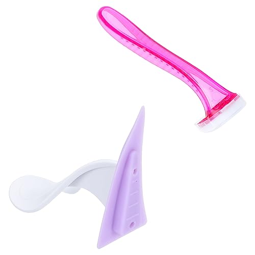 Razors Disposable 1Set Private Parts Trimming Hair Trimmer r for Women privates Shaving Template Womens Shaver Hair Trimmers Hair Razor Shaper Hair Removal Miss