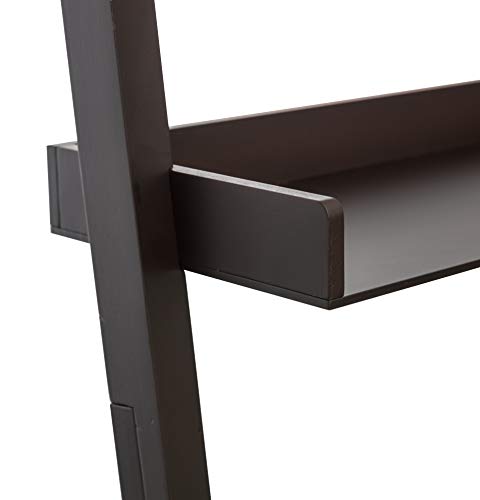 kieragrace Providence Hadfield Leaning Shelf - Espresso, 18