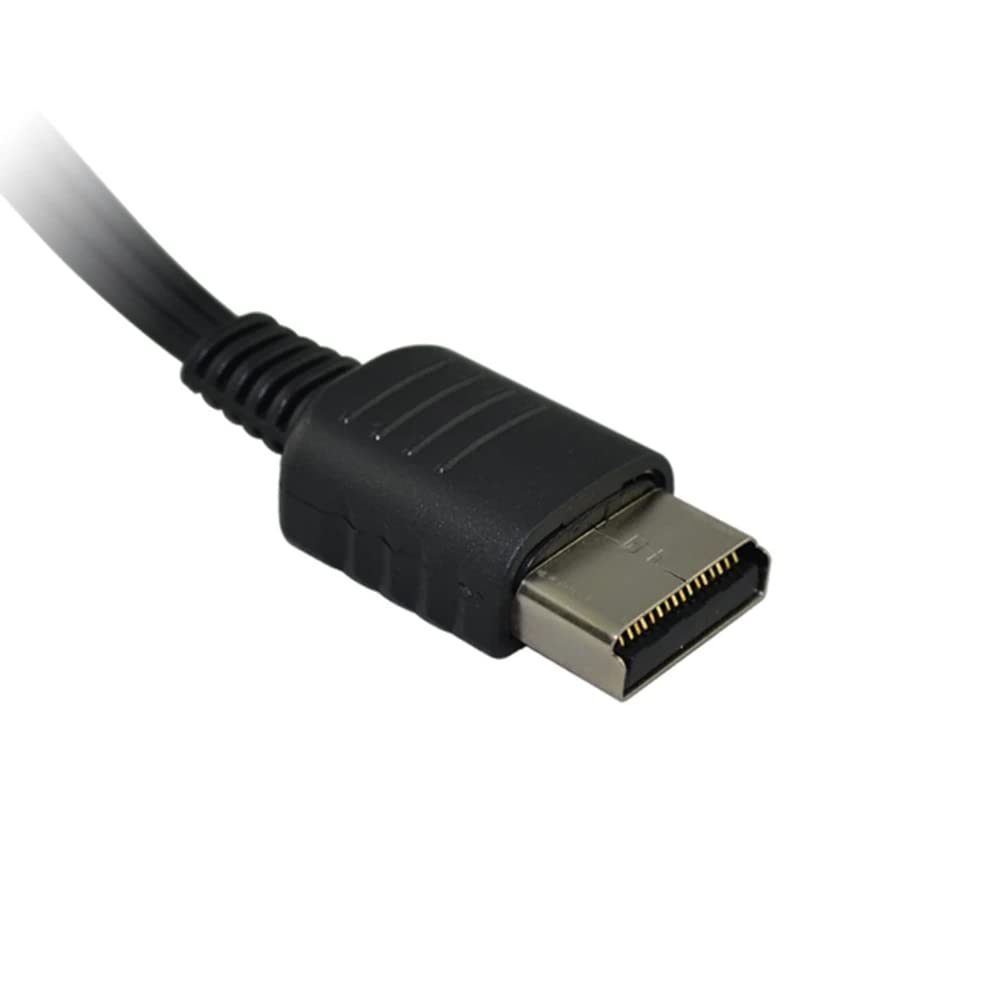 CHILDMORY Cable de alimentación de CA con Cable AV RCA de Audio y vídeo Compatible para Dreamcast DC Consola