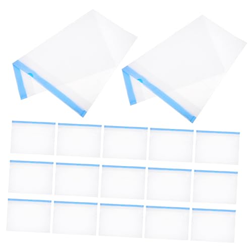 COLLBATH 60個 巾着 猫 トイレ ポーチ 室内用 猫 砂 ボックス ライナー 砂 バッグ 多用途 砂 バッグ 猫 砂 容器 砂 ボックス ライナー