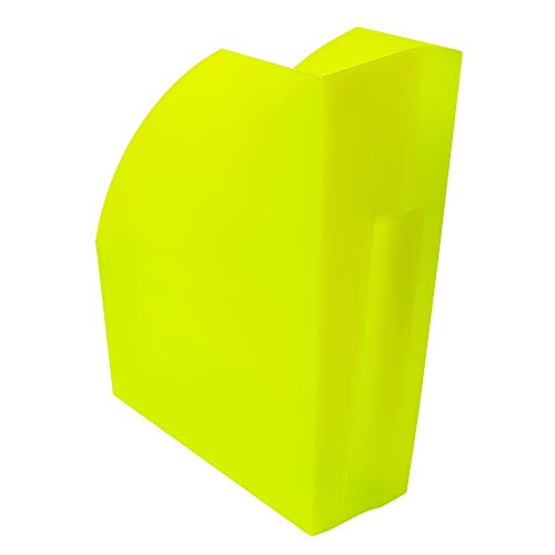 Exacompta - Réf. 18081D - Porte-revues/Range-revues THE MAGAZINE - Dimensions 29,2 x 11 x 32 cm - Pour documents A4-A4+, catalogues, magazines - Coloris vert...