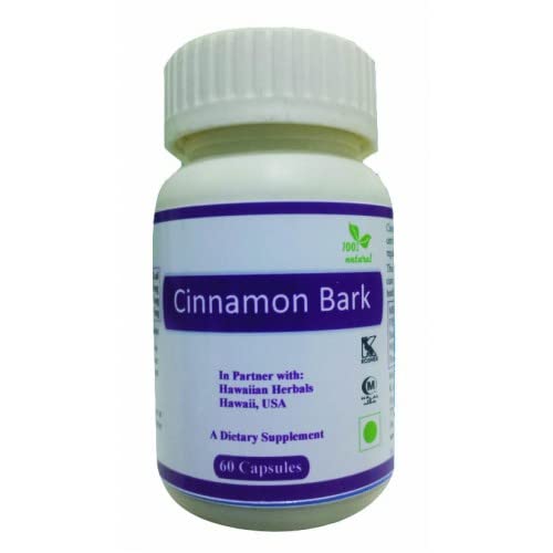 Cinnamon Bark Capsule 60 Capsules (Get One Bottle 50ml Cinnamon Bark