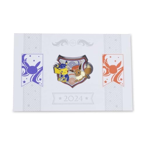 Pokémon Center: Graduation Pikachu & Eevee 2024 Pin &...