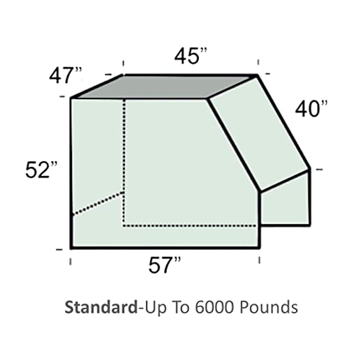 Forklift Cover for Rain Up to 6000LB,,Can Be Rolled Up On All Sides,Ultra-Transparent EVA&Brown Canopy for Sun,Universal,Waterproof