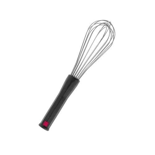Gobel - Fouet Professionnel Inox avec Manche Étanche - Poignée Antidérapante, Rrgonomique - 8 Brins Inox - 30 cm - Fouet Pâtisserie Haute Performance