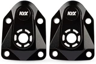 KYX Racing Aluminum Alloy Portal Axle Outer Portal Drive Housing Portal Cover Plates Upgrades Parts Accessories for 1/18 RC Crawler Car Axial UTB18 Capra Unlimited Trail Buggy