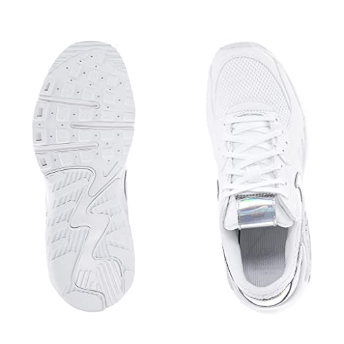 Nike Women's Air Max Excee White/Multi-Color (Dj6001 100) - 8 #TOP23