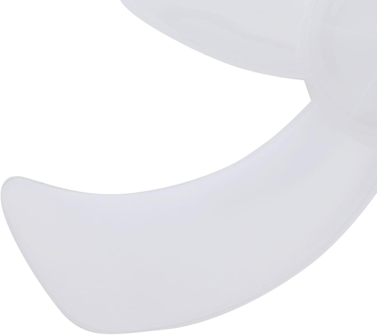 Jugaoge 16 Inches Household Plastic 5 Leaves Fan Blade for Standing Pedestal Fan Table Fanner Accessories Clear One Size