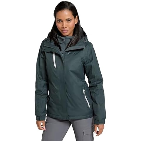 Mountain Warehouse Women's 3 in 1 Waterproof Jacket Cover