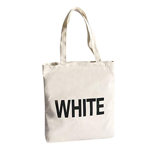 Fornateu Canvas shoulder bag Women Student Large Capacity Handbag Messenger Bag Crossbody Tote Pouch Pack