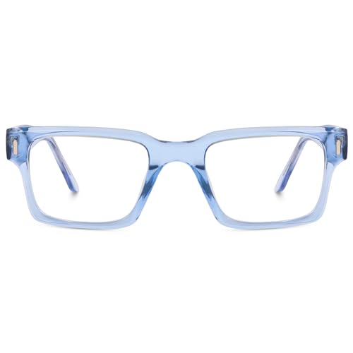 Image of Peter Jones Acetate Unisex Large Broad Style Premium Spectacle Frame with Spring Hinges (U001)