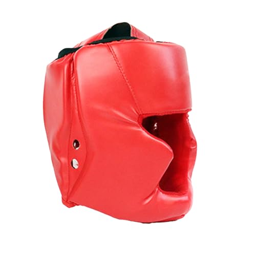 Casco de boxeo para hombres, mujeres y adolescentes, ajuste ajustable y cubierta de cara completa, casco de entrenamiento para artes marciales mixtas, kickboxing, sparring, Marshall Arts, Taekwondo