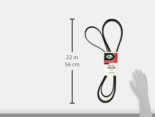 Gates K061380 Micro-V Serpentine Drive Belt #TOP2