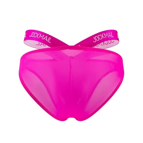 JOCKMAIL Men's Underwear Briefs V-waist Breathable Low Rise Mens Bikini Quick Dry Comfortable Fit Sports Briefs4