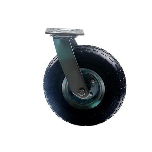 Roue à bagages 10 pouces gonflable active absorbant les chocs pour chariot - 2
