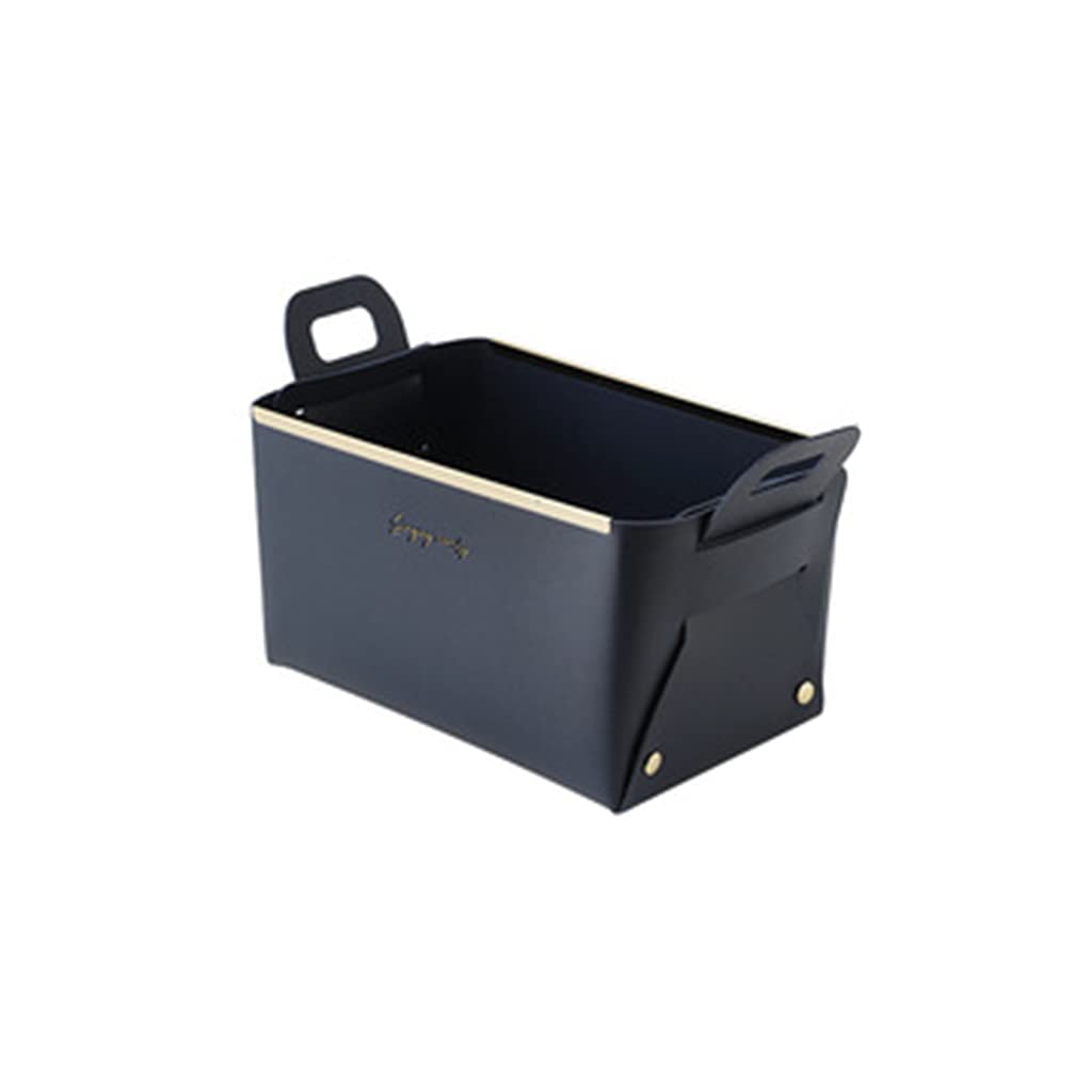 Msioytog Lovely and Cute Leather Storage Box Beautiful Decorations for Home Dorm Promote Living Environment and Popularity Cosmetics Storage Box