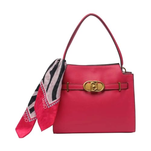 Sac à main Liu Jo Medium Viva Magenta avec foulard élégant