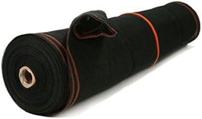 RK Heavy Duty Black Scaffold Debris Netting, Fire retardant 8.6' x 150'